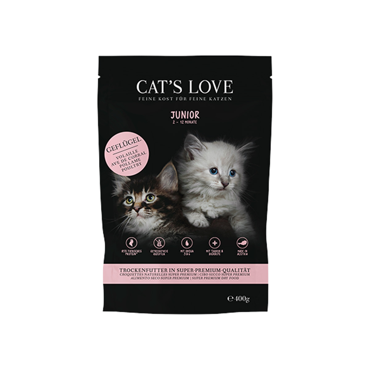 CAT'S LOVE Trocken Junior Geflügel günstig kaufen