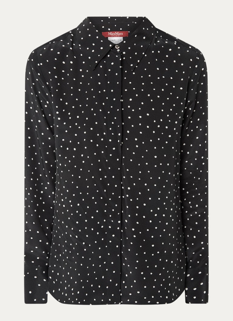 Camicetta in seta stampata MaxMara
