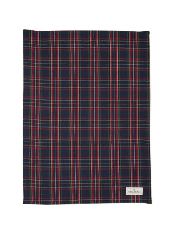 Greengate Geschirrtuch DAGMAR Blau Karo günstig kaufen onesize