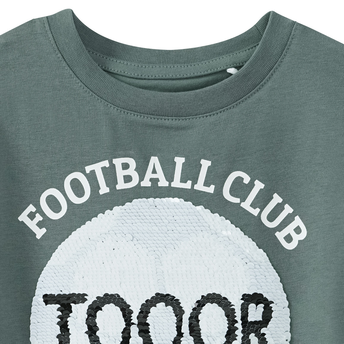 Jungen T-Shirt mit Wendepailletten