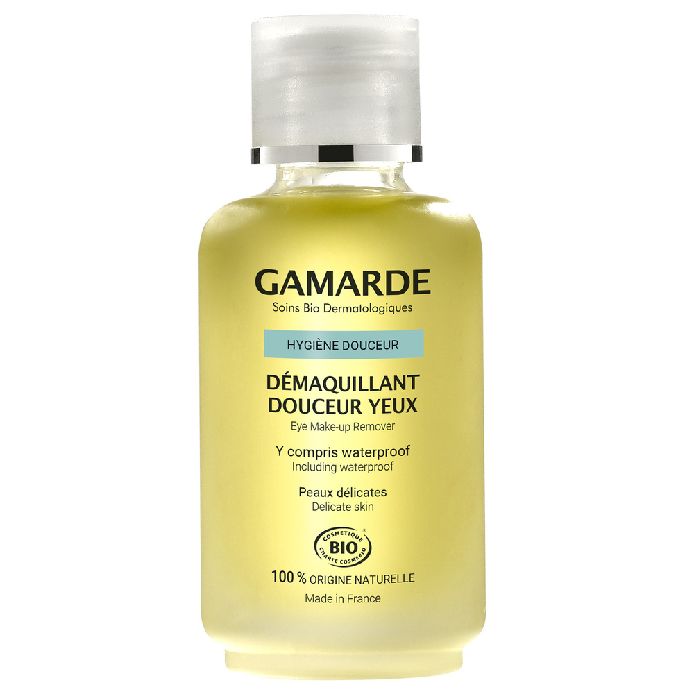 gamarde DEMAQUILLANT DOUCEUR YEUX Flacon pompe 30 ml Démaquillant huileux pour les yeux