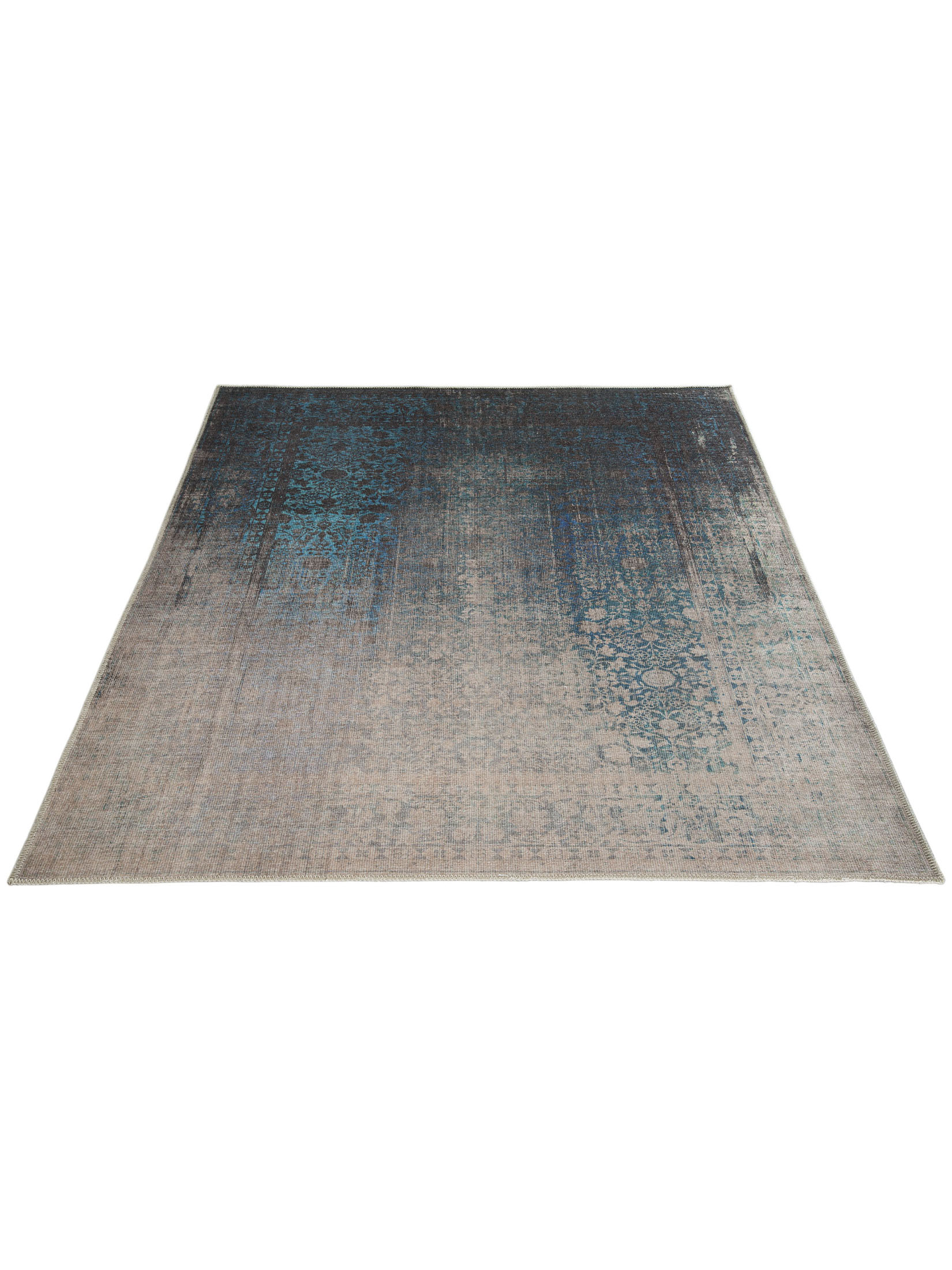 Keles Vintage-Teppich, Vintage Blau