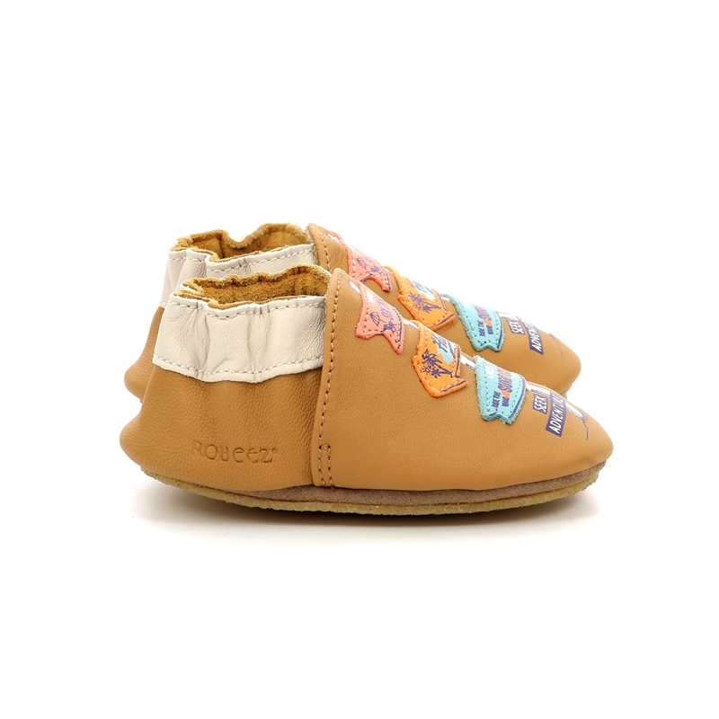 Chaussons cuir tannage vegetal Seek Advent Crp