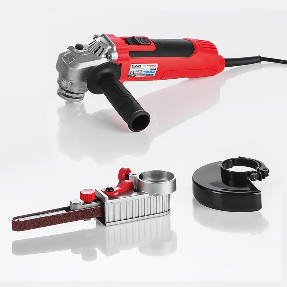 Kraft Werkzeuge 2in1 Winkelschleifer / Elektrofeile 125mm 650W