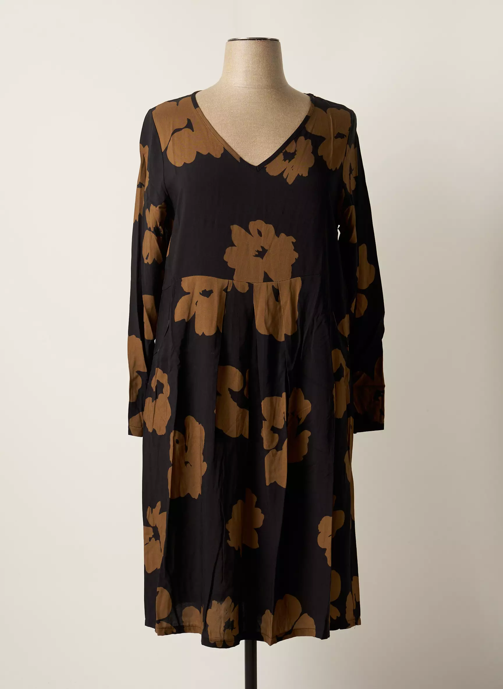 G Oze Robes Mi Longues Femme couleur noir