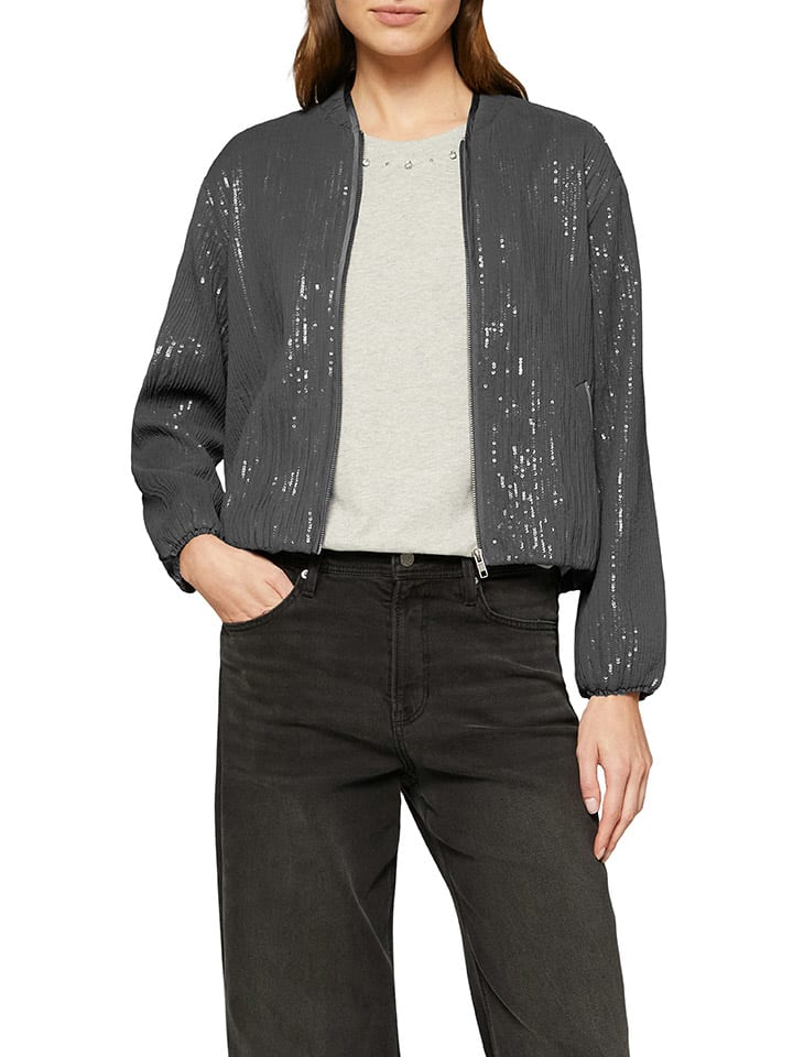 comma Blouson in Anthrazit günstig kaufen