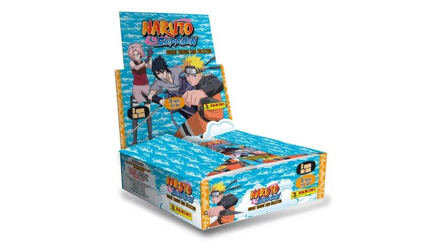 Panini - Naruto Shippuden – Trading Cards - Flow Pack Box (18er)