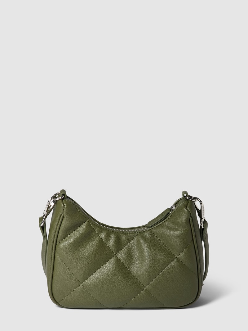 Shoulder Bag in Leder-Optik Modell 'COLD' in khaki