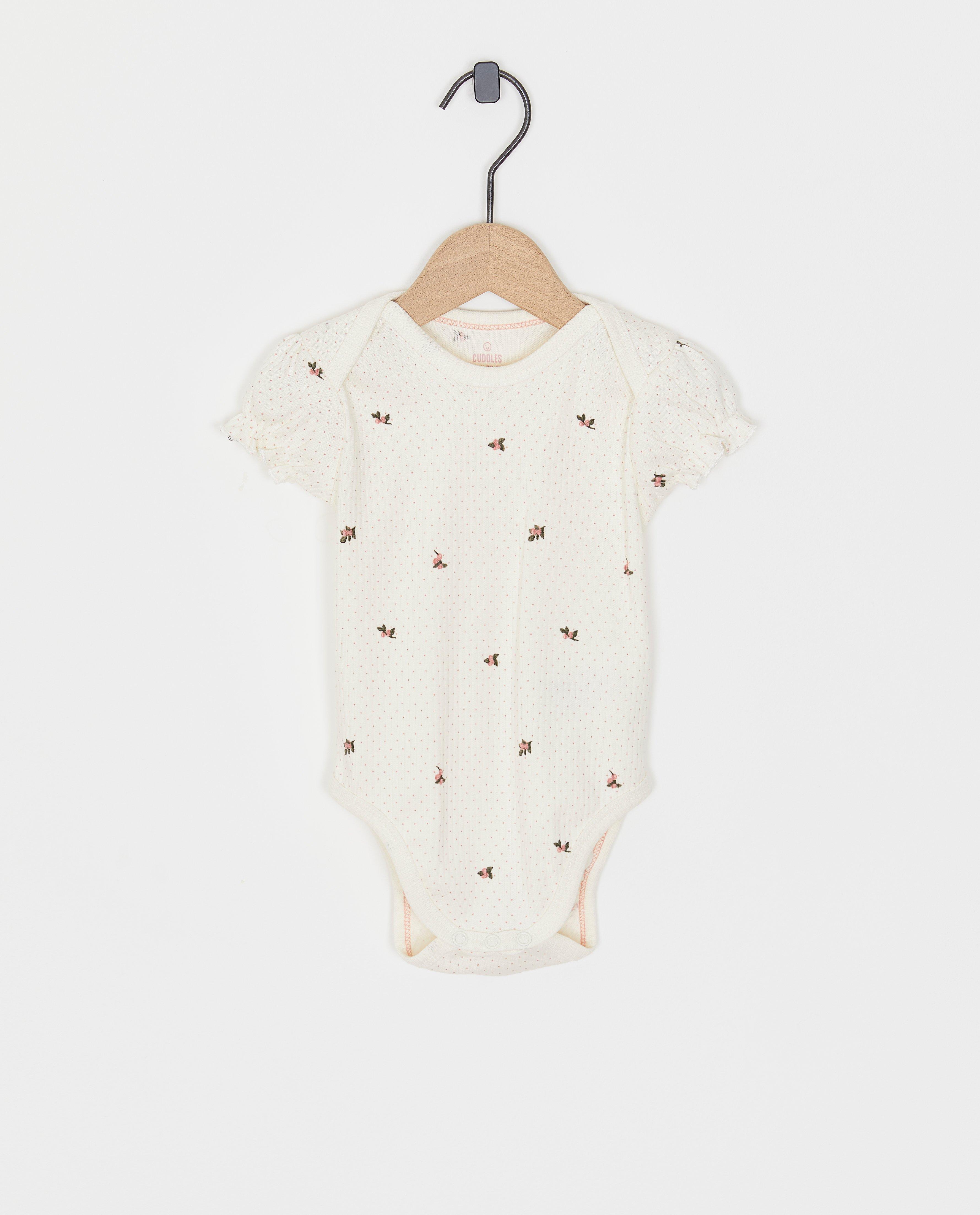 Cuddles and Smiles Romper med kuvertficka