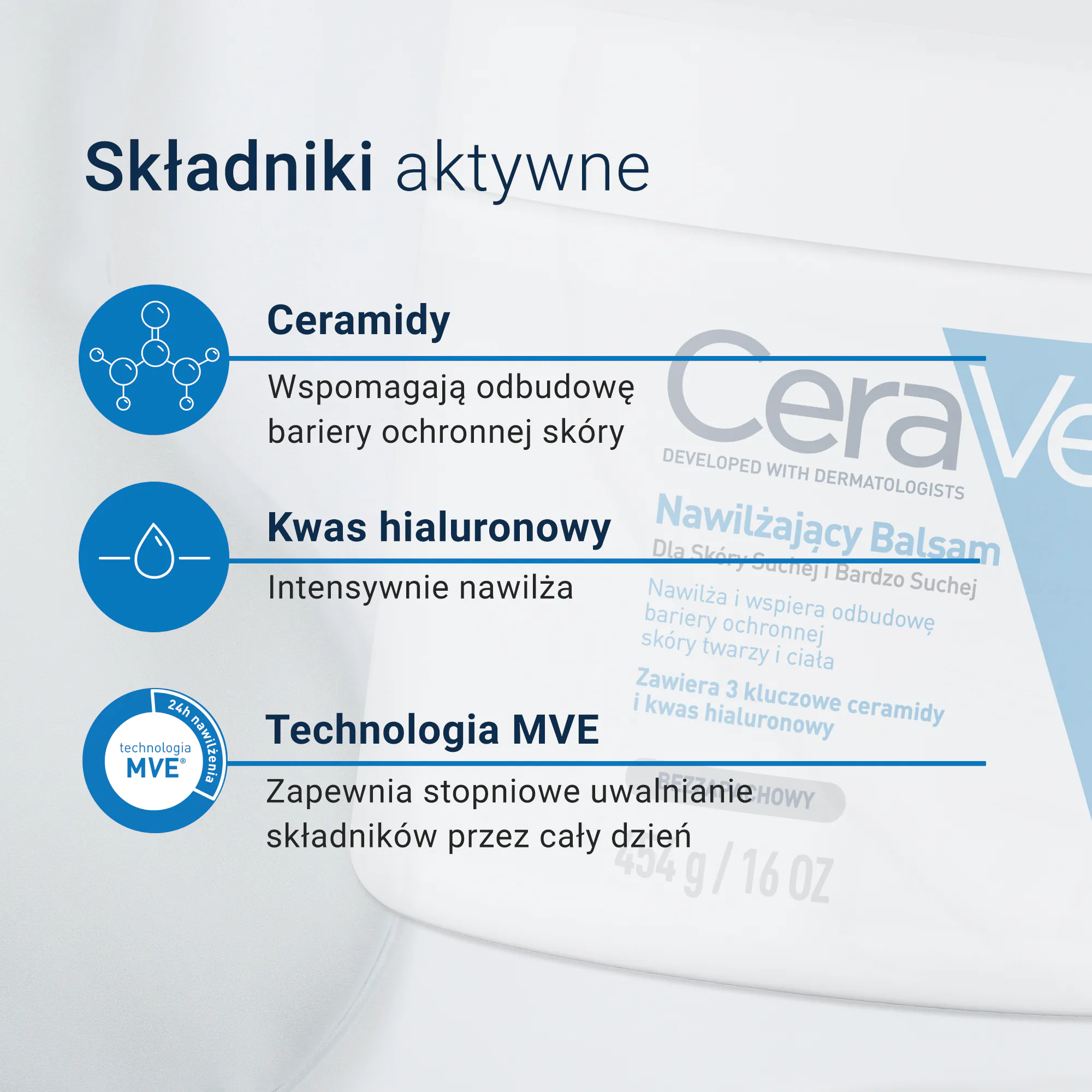 CeraVe hidratantni balzam za suhu i vrlo suhu kožu, 454 g