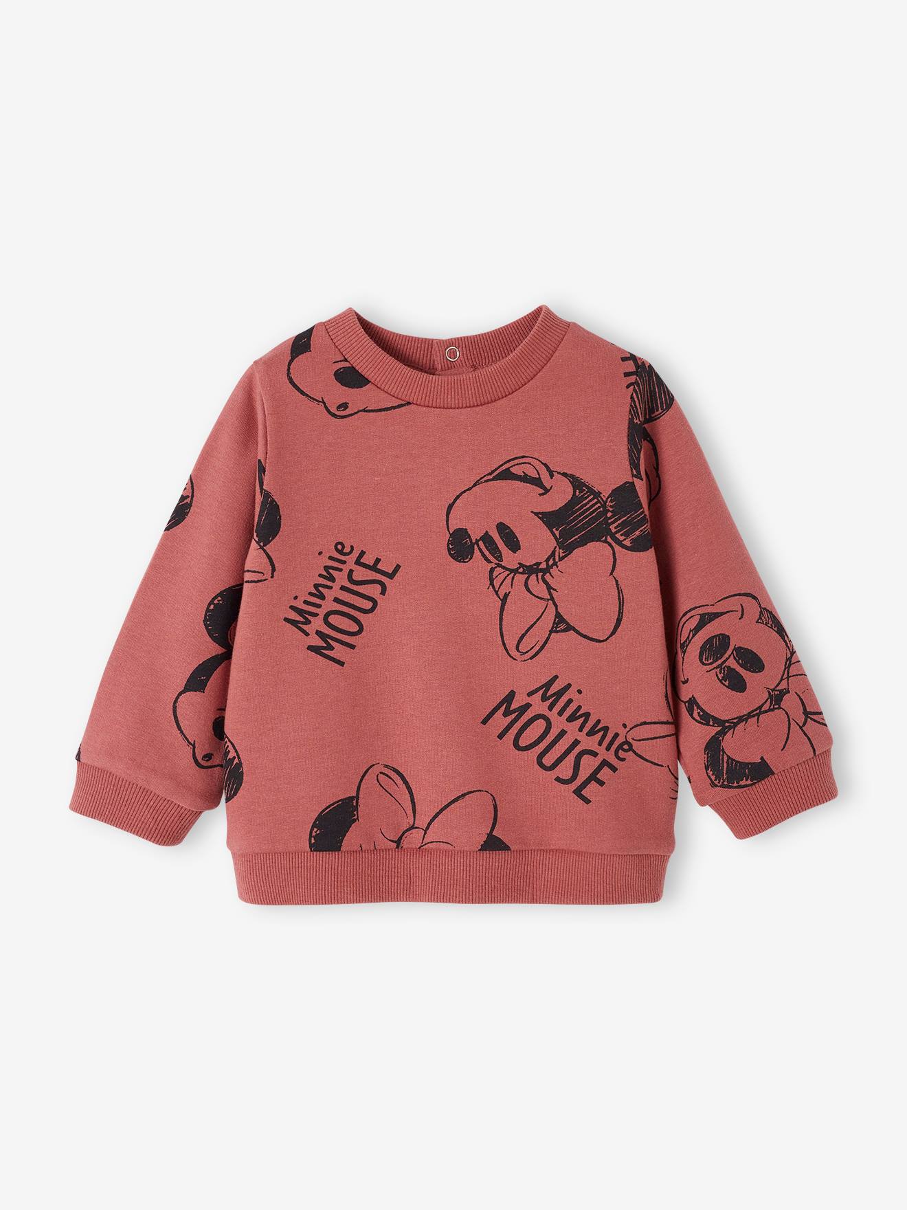 Sweat DS® Minnie bébé vieux rose