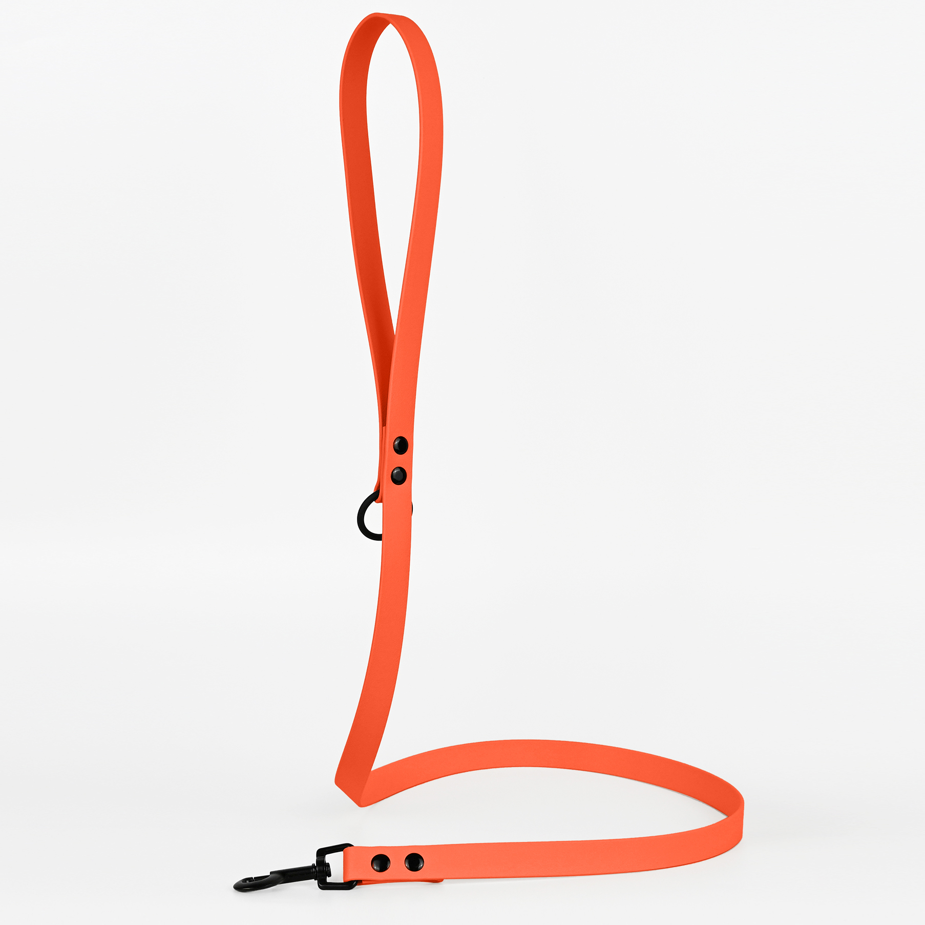 THE DOG IDEA Hundeleinen THE DOG IDEA Cityleine Biothane Khaki orange
