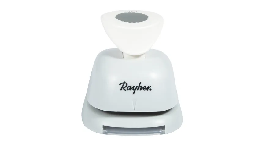 Rayher Motivstanzer rund mit Zierrand 3,16cm ø