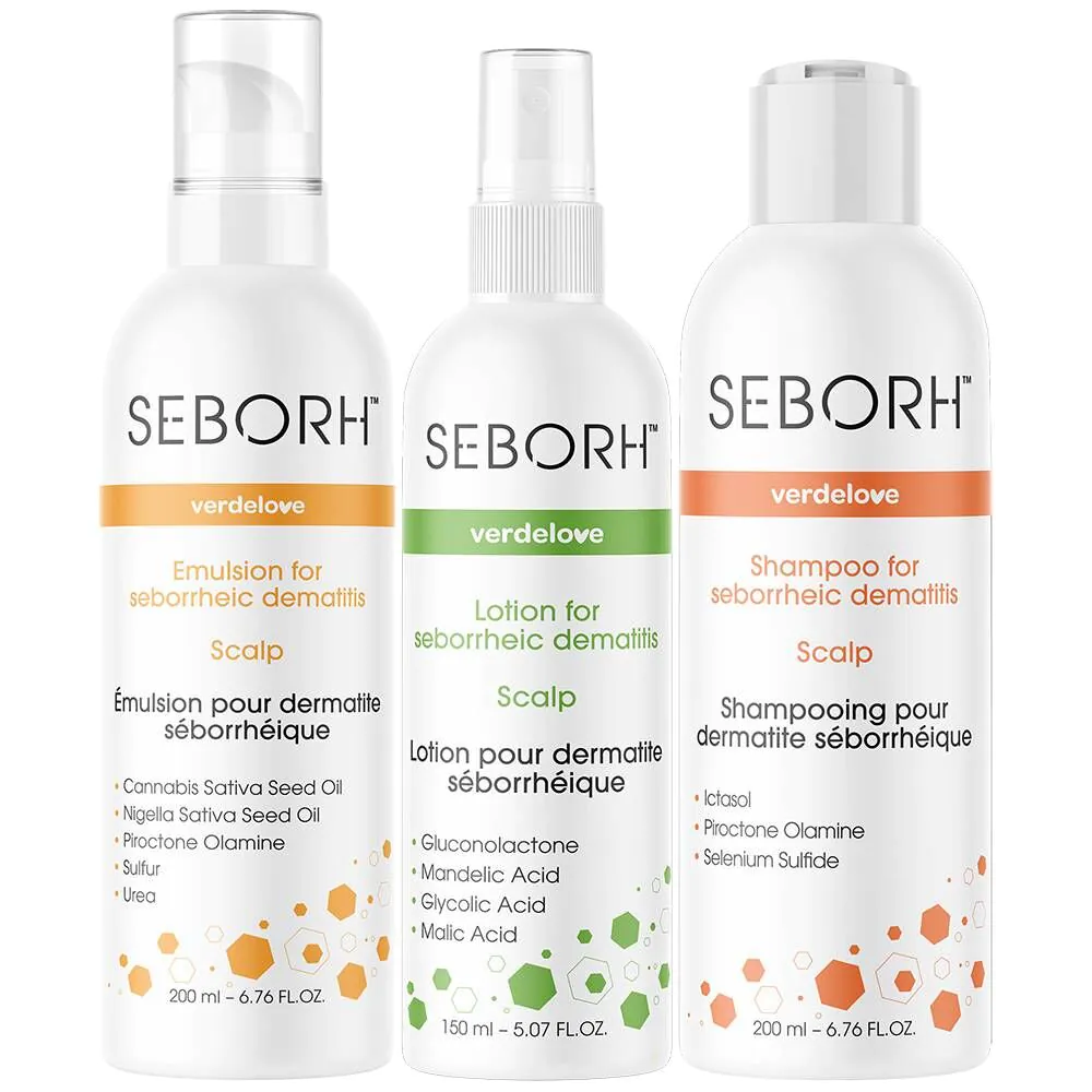 Verdelove Seborh kozmetički set za seboroični dermatitis vlasišta