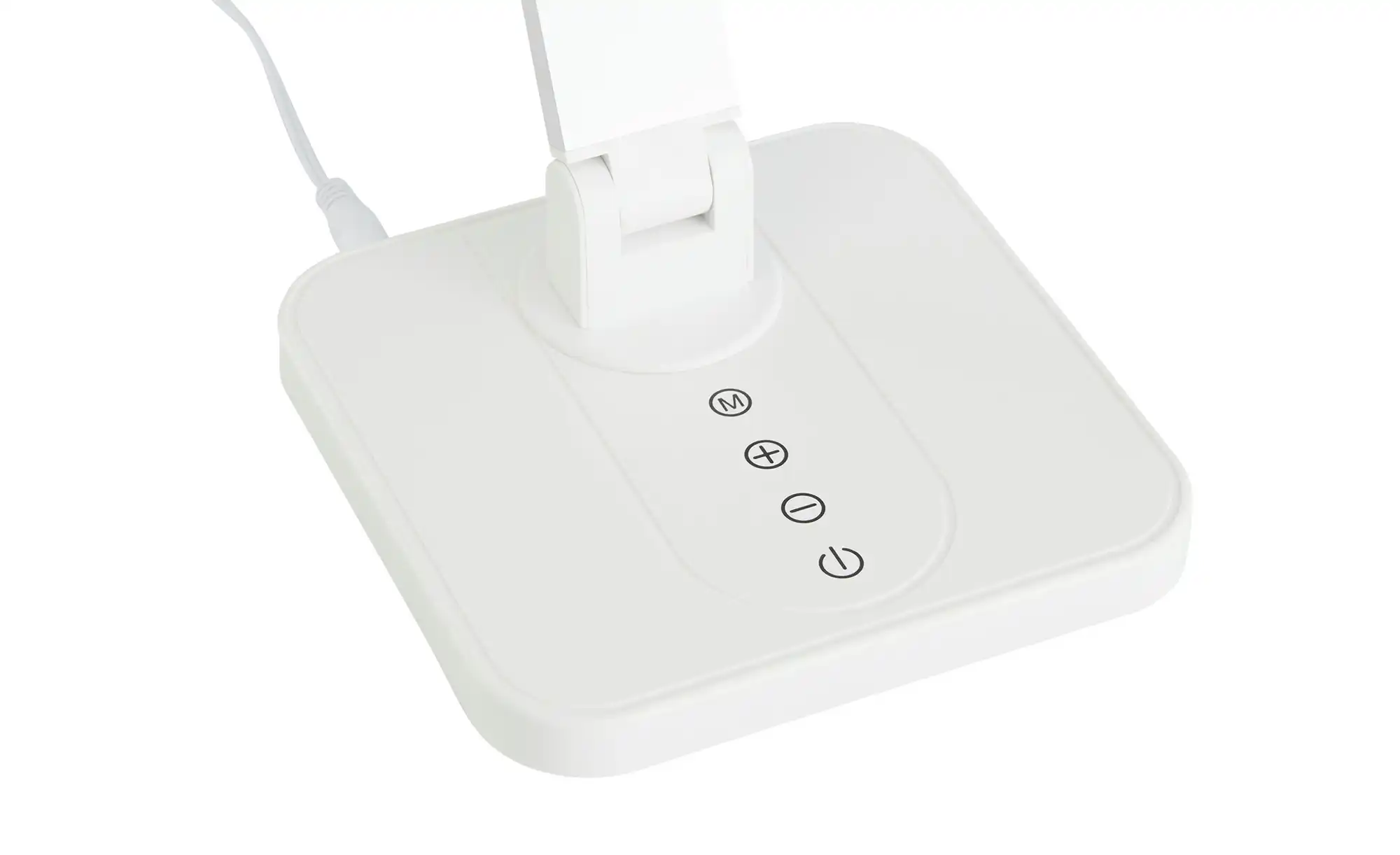KHG LED-Tischleuchte, 1-flammig, Alu/weiß