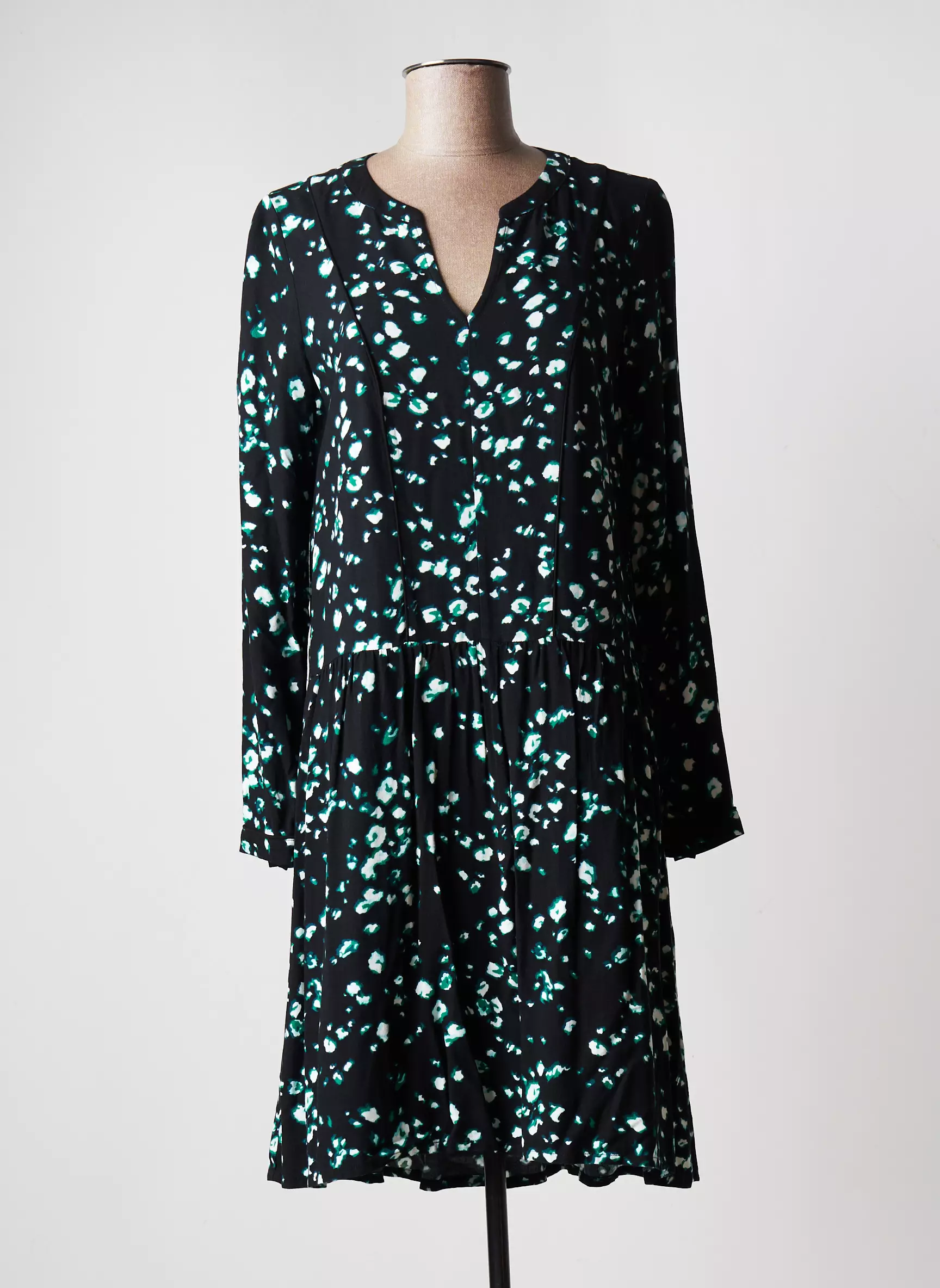 Sandwich Robes Mi Longues Femme couleur noir