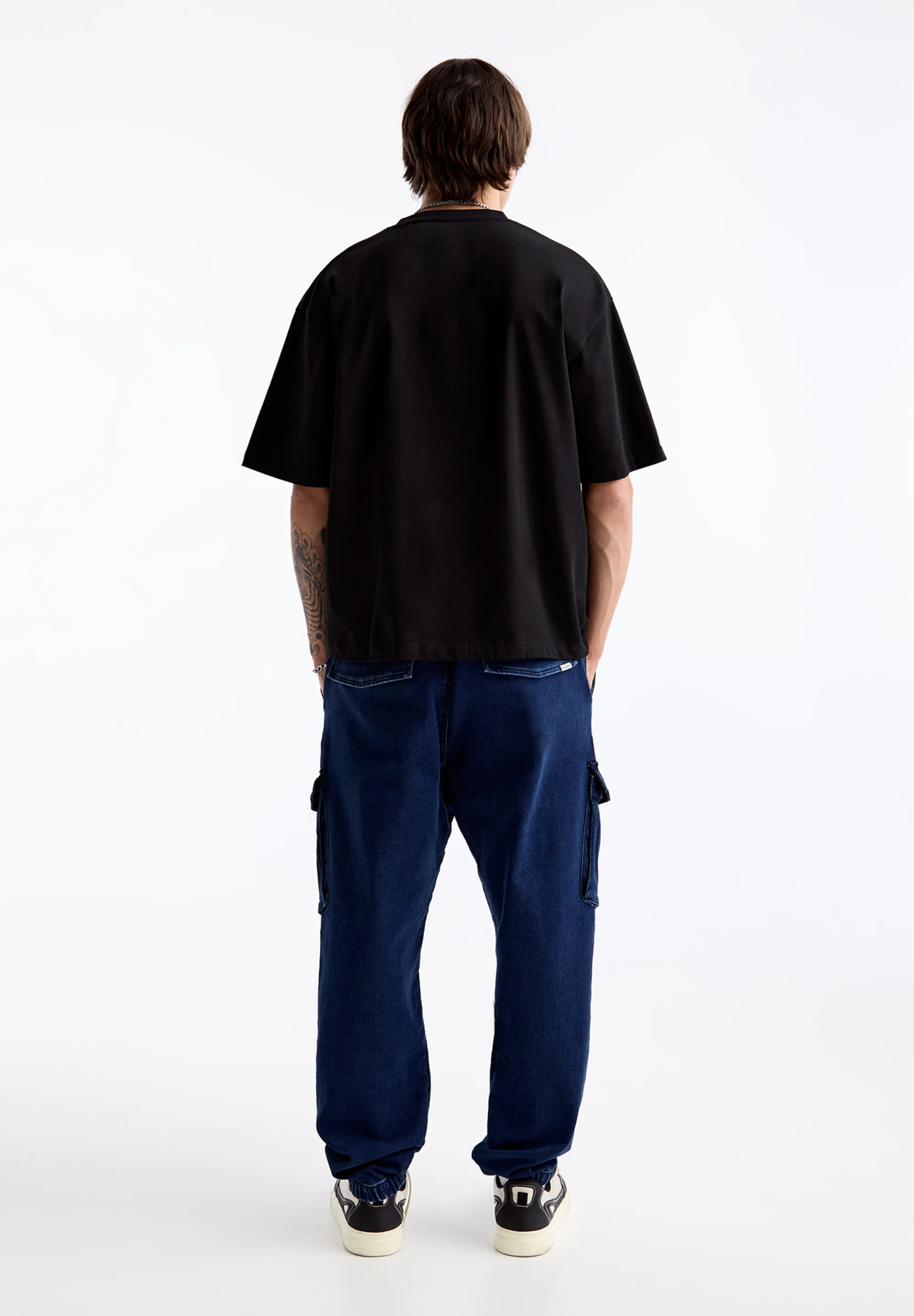 PULL&BEAR SOFT - Vaqueros de corte cónico