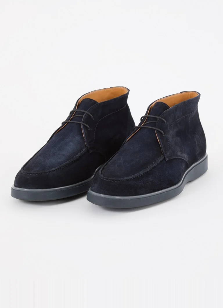 Magnanni suede lace-up shoe