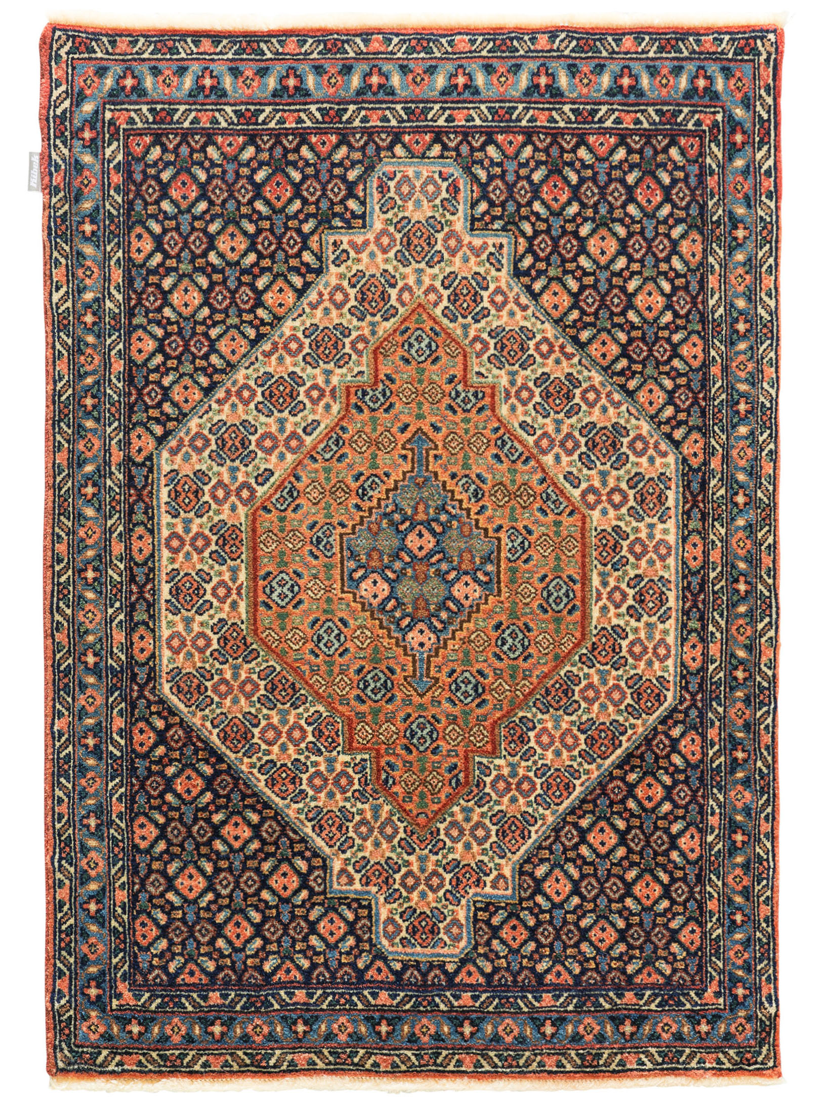 Senneh ca. 76 x 107 cm, Unikat / Einzelstück