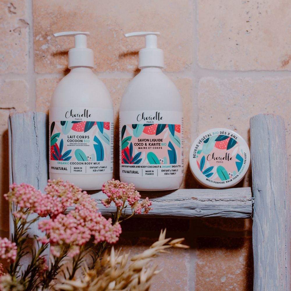 Chouette Paris Savon liquide Coco / karité BIO Soin lavant