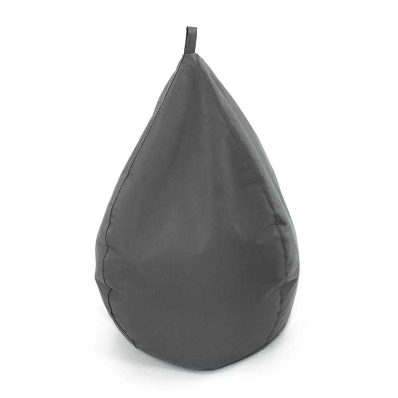 Pouf poire berlingot gris foncé Oxybul