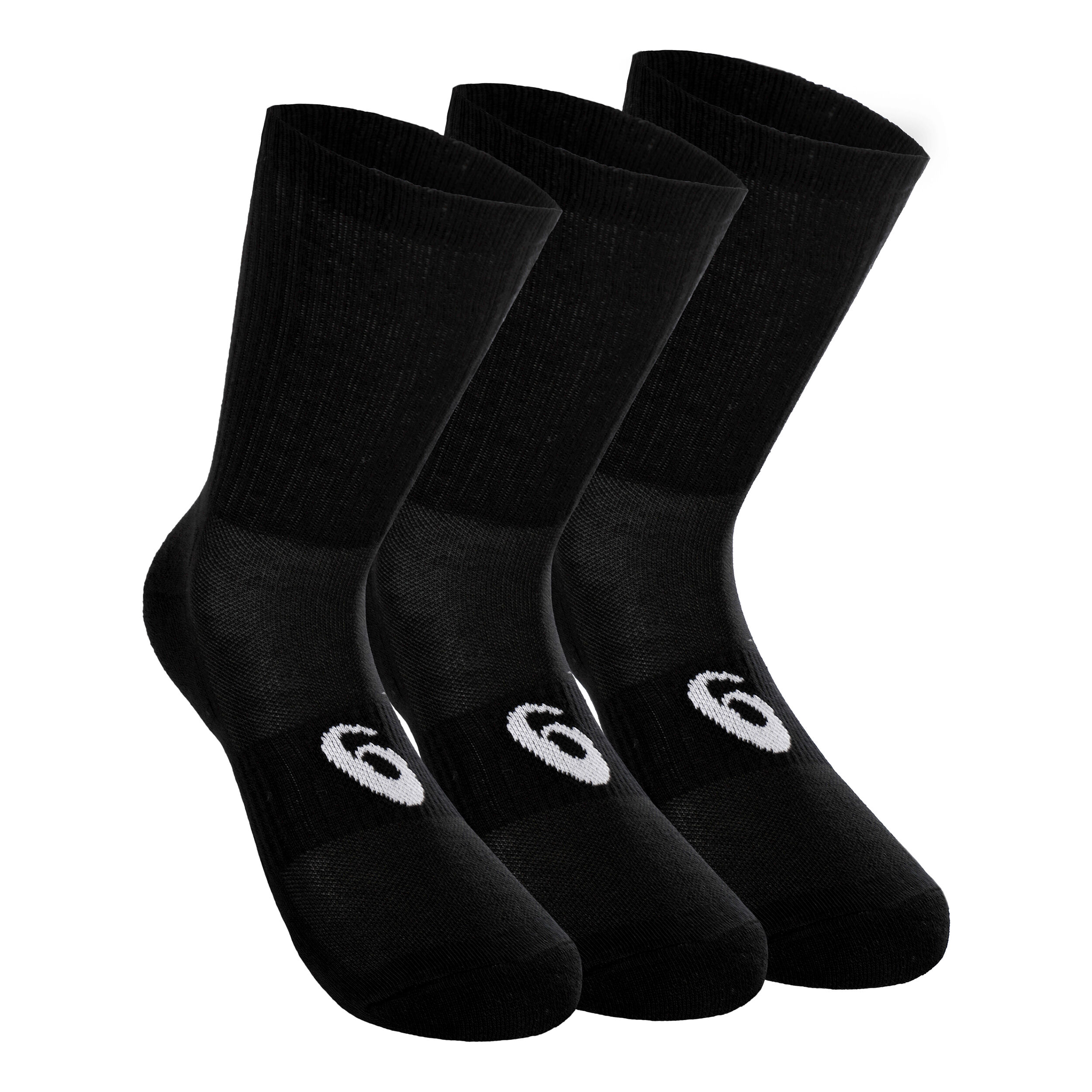 Crew Sportsocken 3er Pack - Schwarz, Weiß