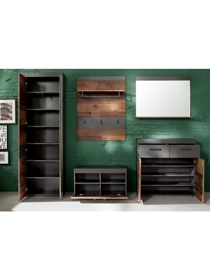 ebuy24 Garderobenaufstellung Irwin A Braun 265 x 37 cm günstig kaufen onesize