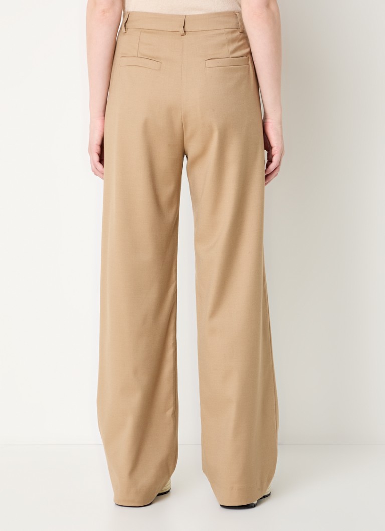 Pantaloni drepți cu talie înaltă și buzunare laterale, de la Alchemist Cara.