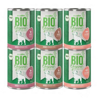 zooplus Bio Getreidefrei Mixpaket