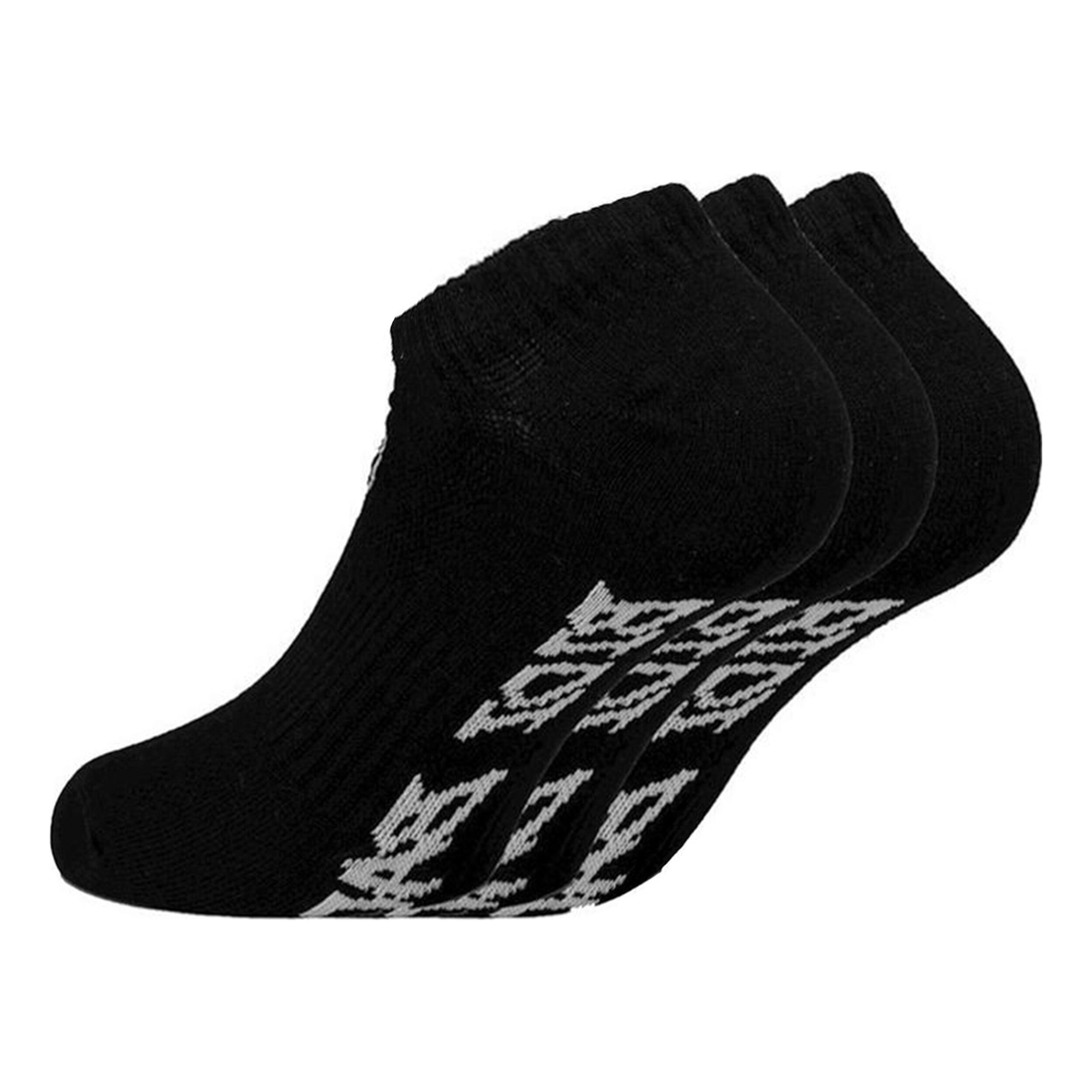 No Party No Show Move Tennissocken 3er Pack - Schwarz, Weiß