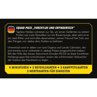 Star Wars: Shatterpoint – Fearless and Inventive Squad Pack (“Furchtlos und erfinderisch”) (Multilingual)