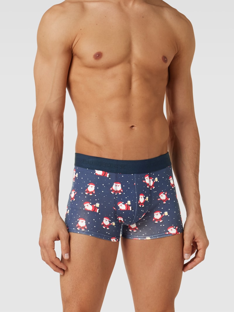 Trunks mit Allover-Muster im 2er-Pack in rot