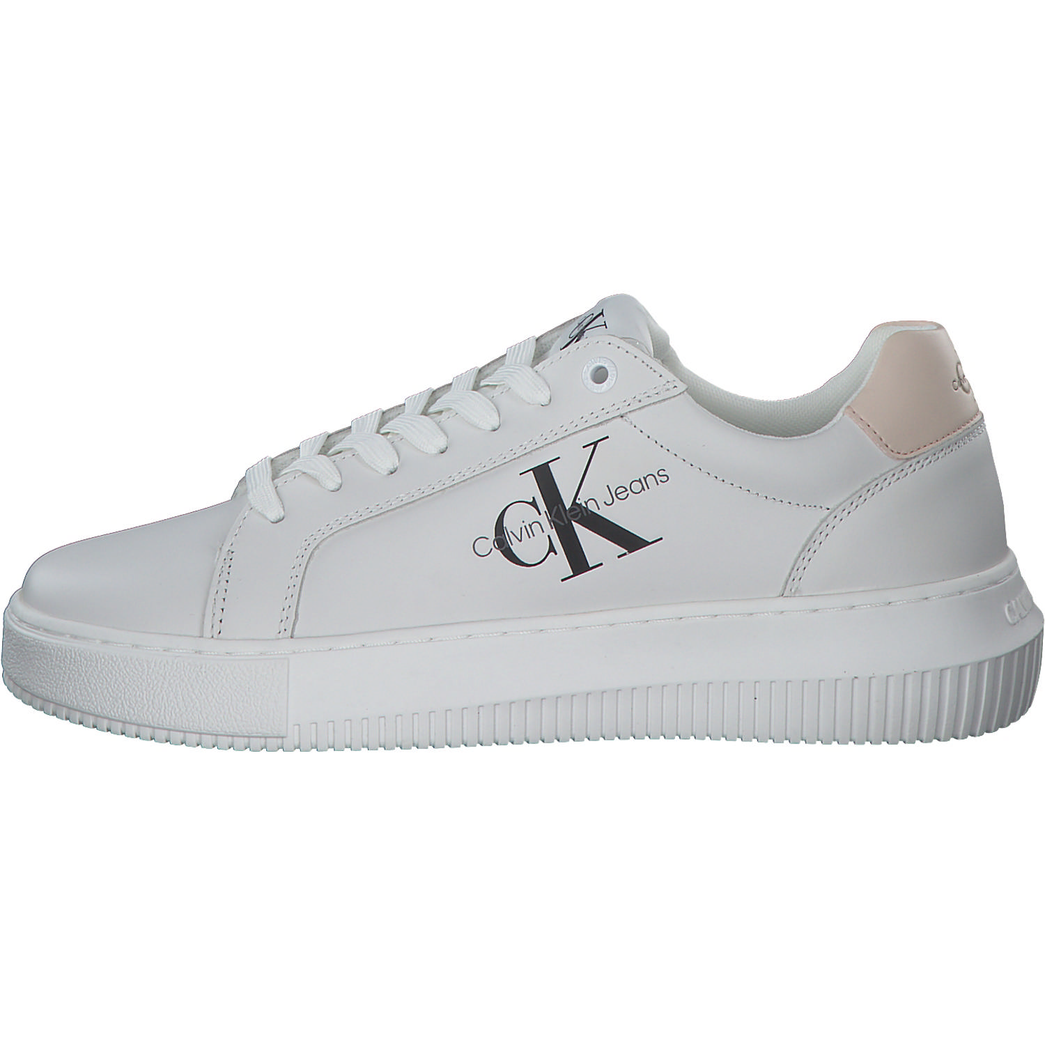 Calvin Klein YW0YW00823, Sneakers Low, Damen, Weiß