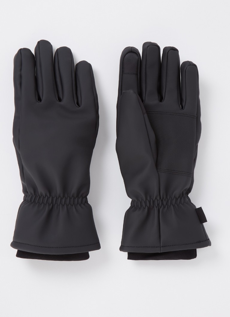 Rains Gloves with water-repellent coating