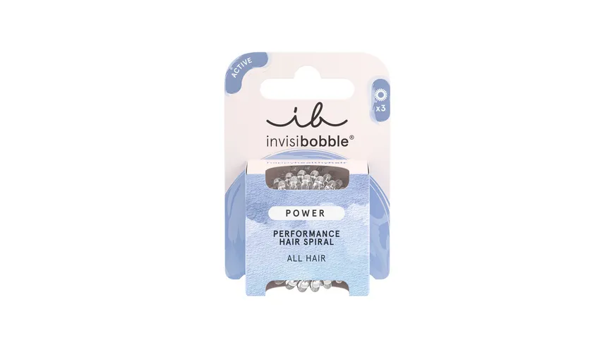 invisibobble POWER Crystal Clear Transparent