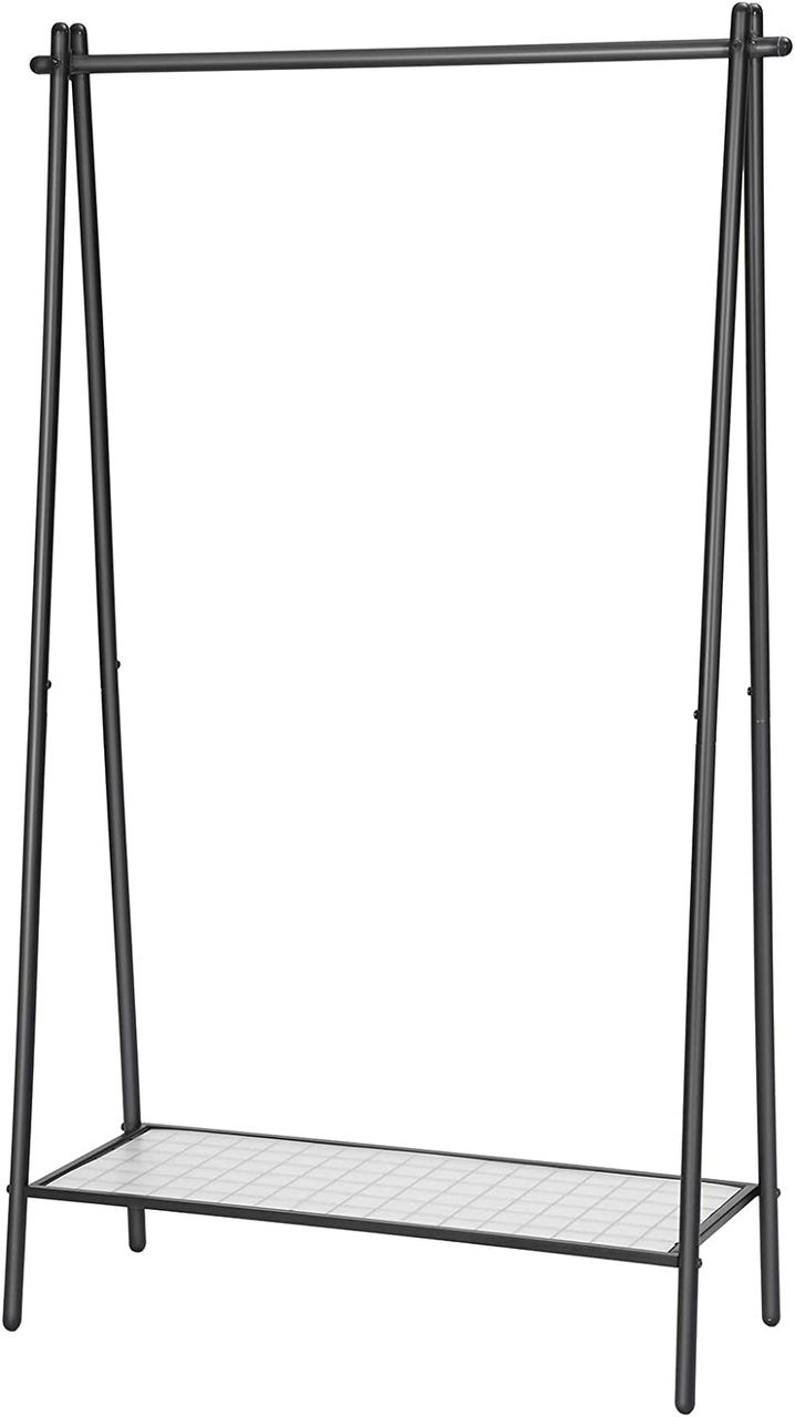 Songmics Kleiderständer, 92.5x33.5x153cm, Schwarz