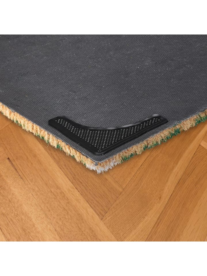 relaxdays 24 x Teppich Antirutsch Pads in Schwarz günstig kaufen onesize
