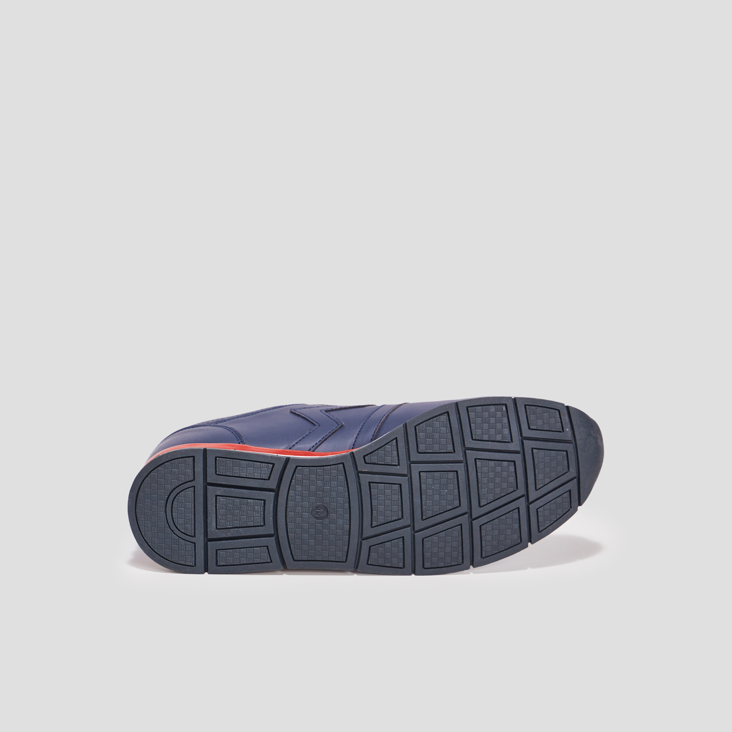 Baskets running à lacets Creeks bleu marine homme | La Halle