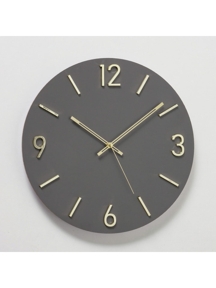 Boltze Wanduhr in grau günstig kaufen onesize