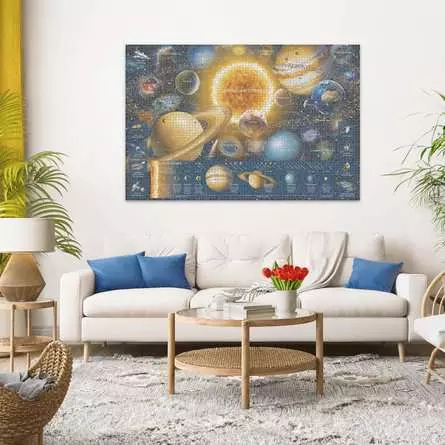 Puzzle 5000 Teile - Planetsystem