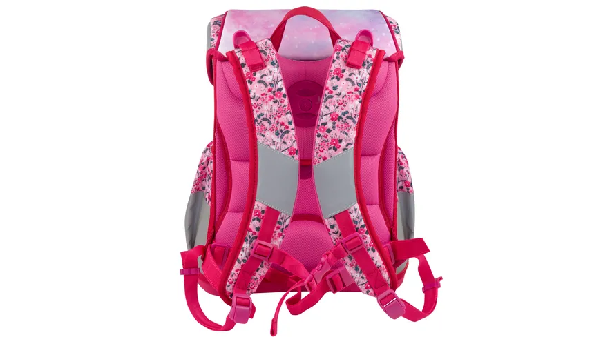JOLLY Schultaschen-Set Ergonomic Flexi Butterfly 46teilig