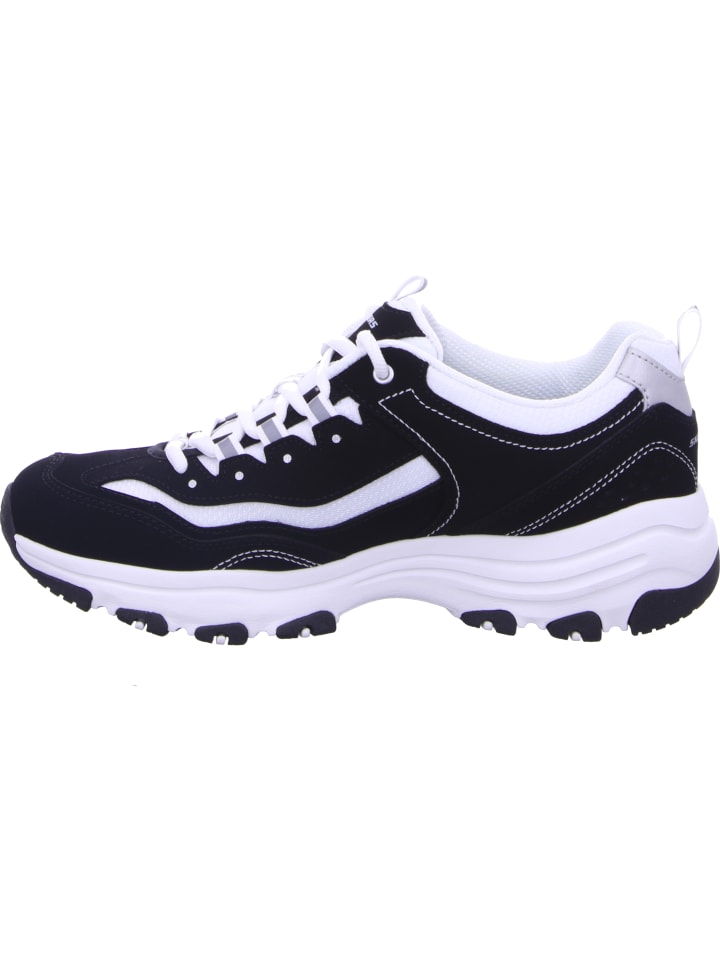 Skechers Schnürhalbschuh in schwarz günstig kaufen