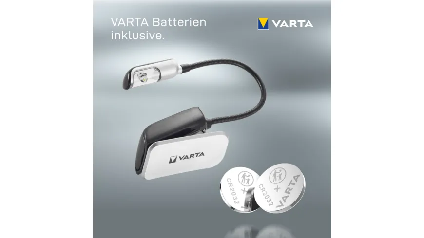 VARTA Lampe Book Light mit Batterien 2xCR2032 Blister