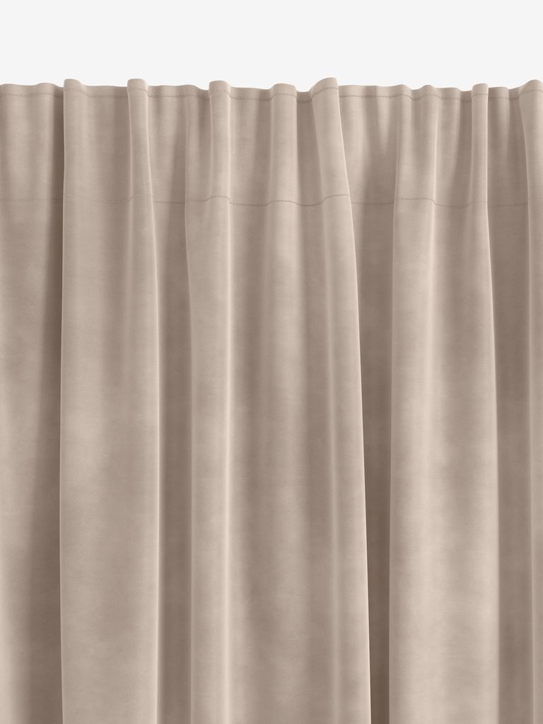 AUSTRA Zasłona AUSTRA 1x140x300cm aksamitny beż