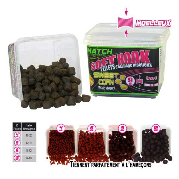 Coup Fun Fishing myke krokpellets søt mais 120g