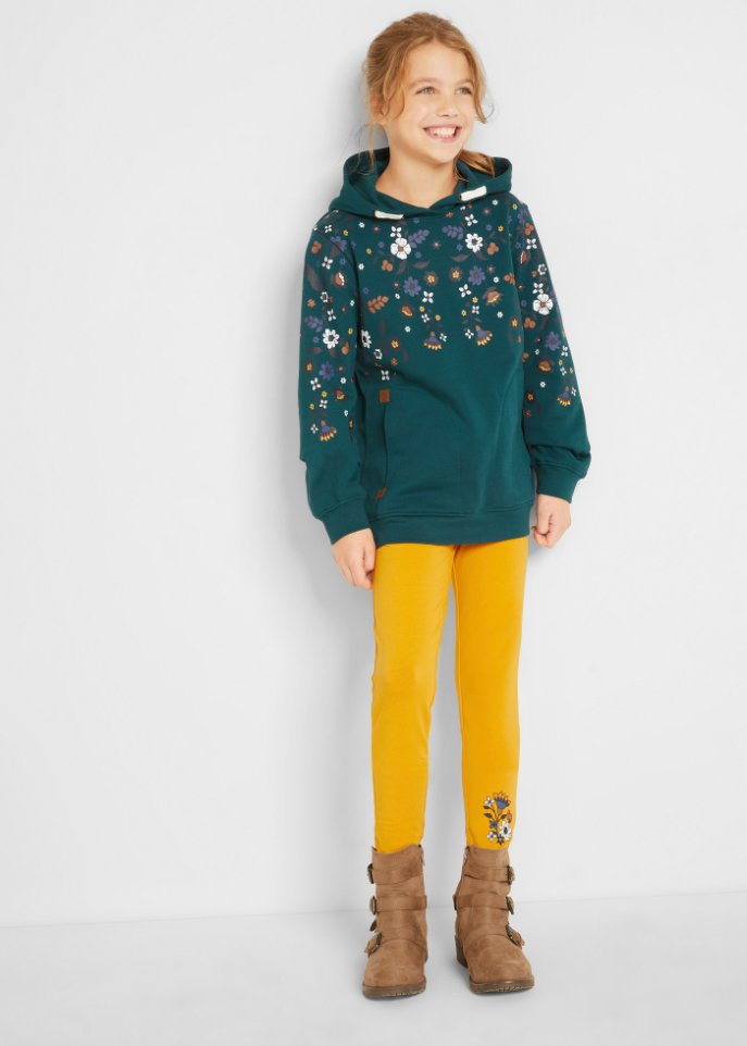 Mädchen Kapuzensweatshirt Bio-Baumwolle