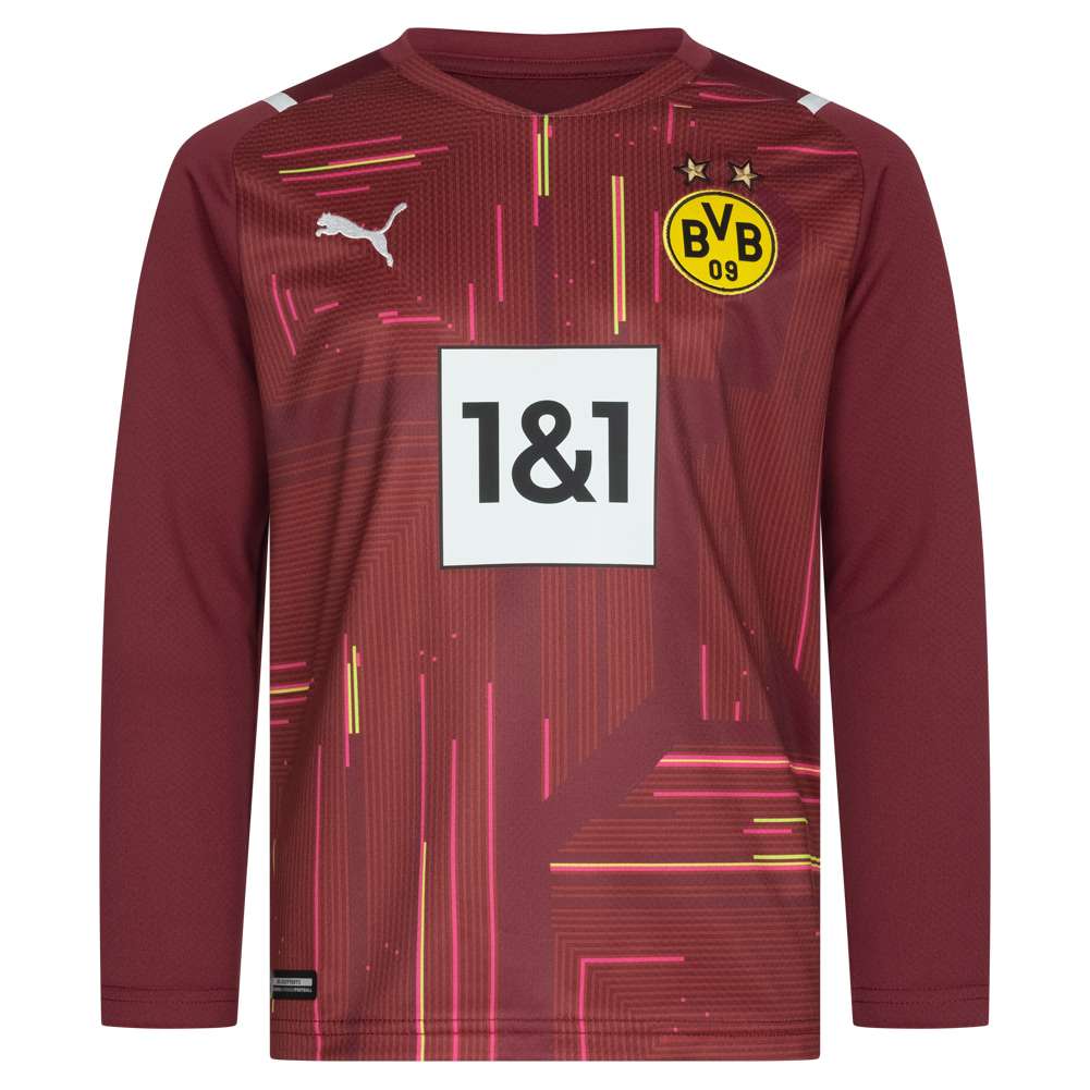 Borussia Dortmund BVB 09 PUMA Kinder Torwart Trikot 759101-48