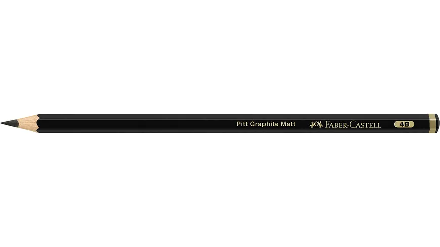 FABER-CASTELL Bleistift Pitt Graphite Matt 4B