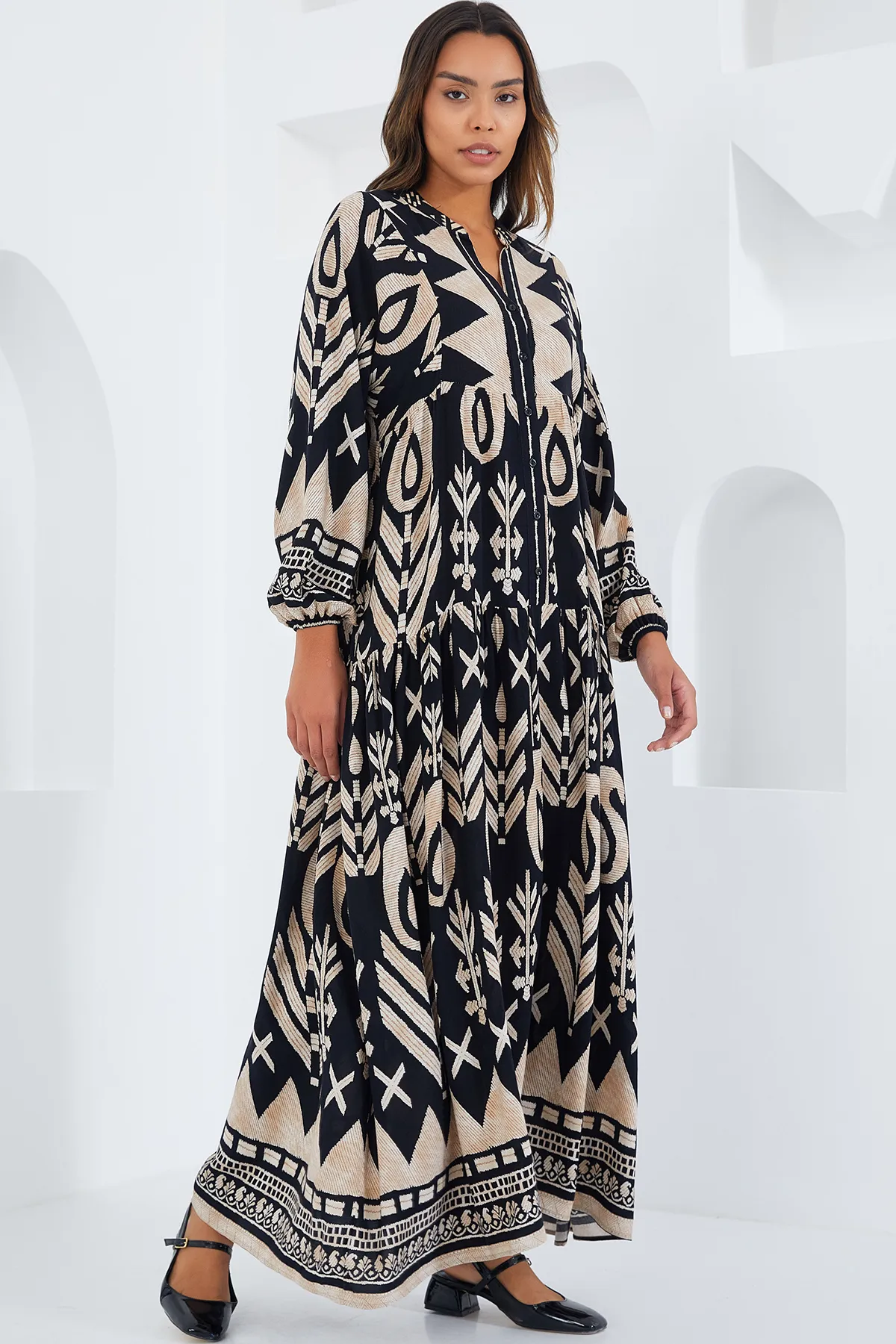 Bigdart  Kleid - Schwarz - A-Linie