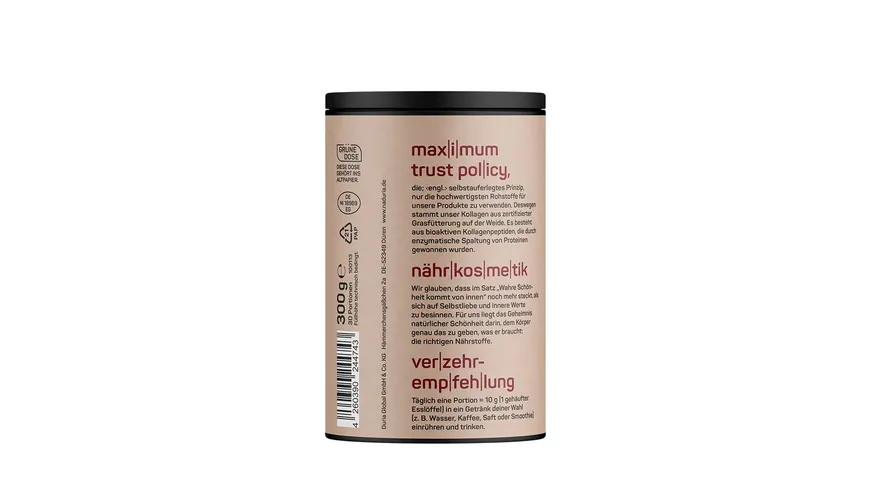 NADURIA Collagen Premium Hydrolysat neutral 300 g